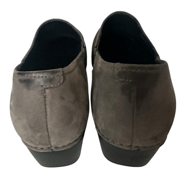 DANSKO TENLEY SABLE GREY SUEDE SLIP ON CLOGS SIZE 40 - Picture 14 of 14